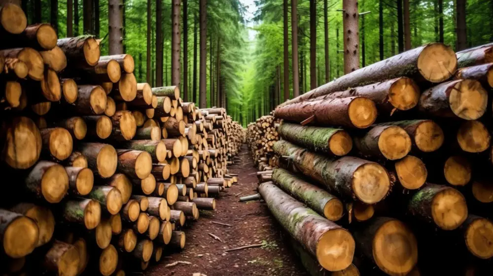 Italia: l`utilizzo del legno locale e in diminuzione
